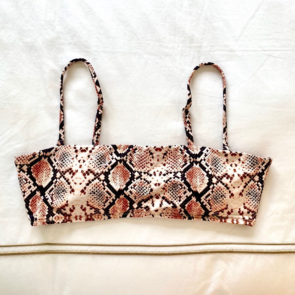 Aqua Lounge Bandeau Swim Top